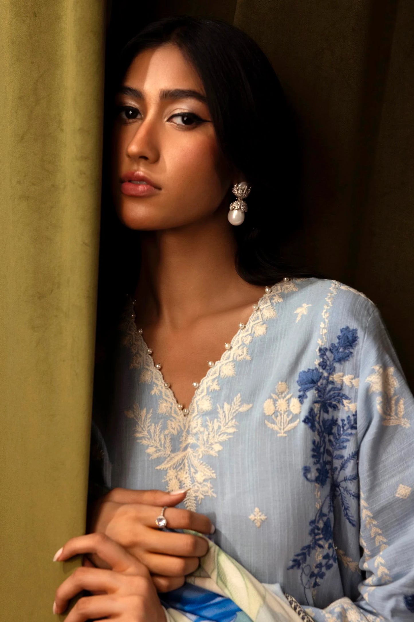 M243-015A-3CP | Sana Safinaz | Muzlin Winter 2024