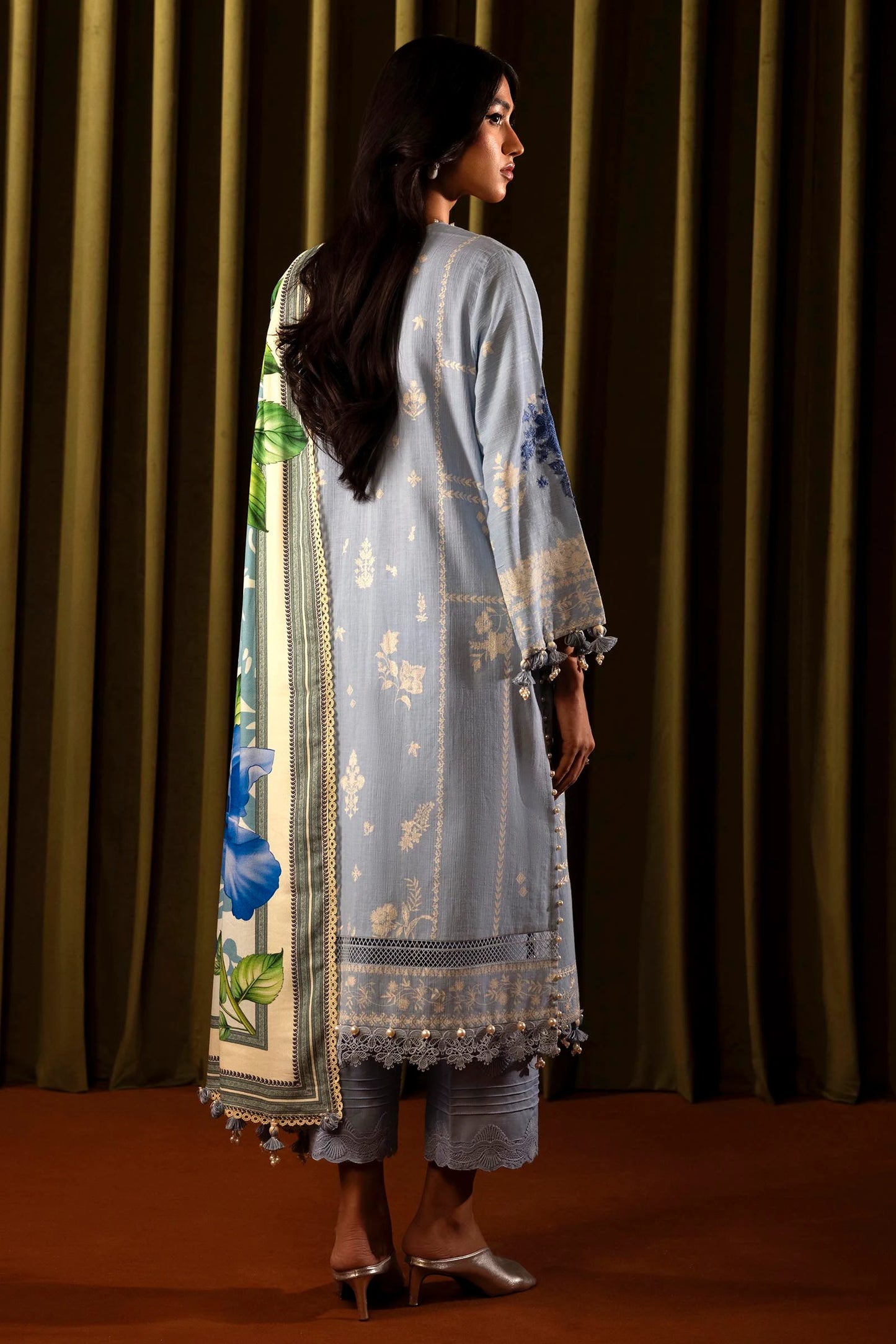 M243-015A-3CP | Sana Safinaz | Muzlin Winter 2024