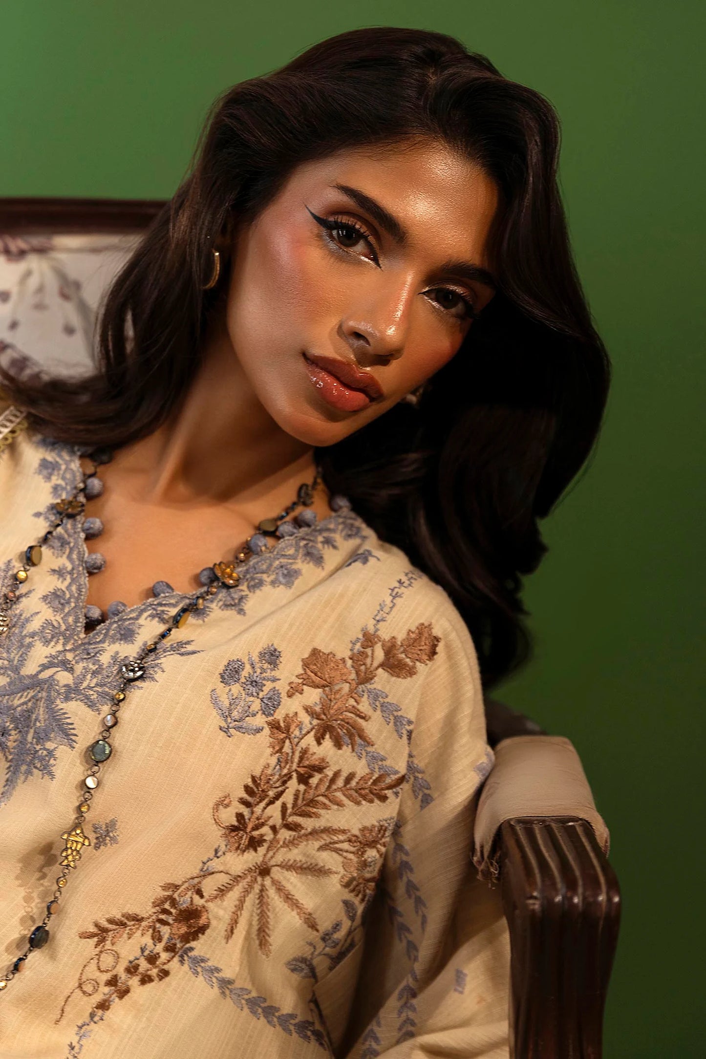 M243-015B-3CP | Sana Safinaz | Muzlin Winter 2024