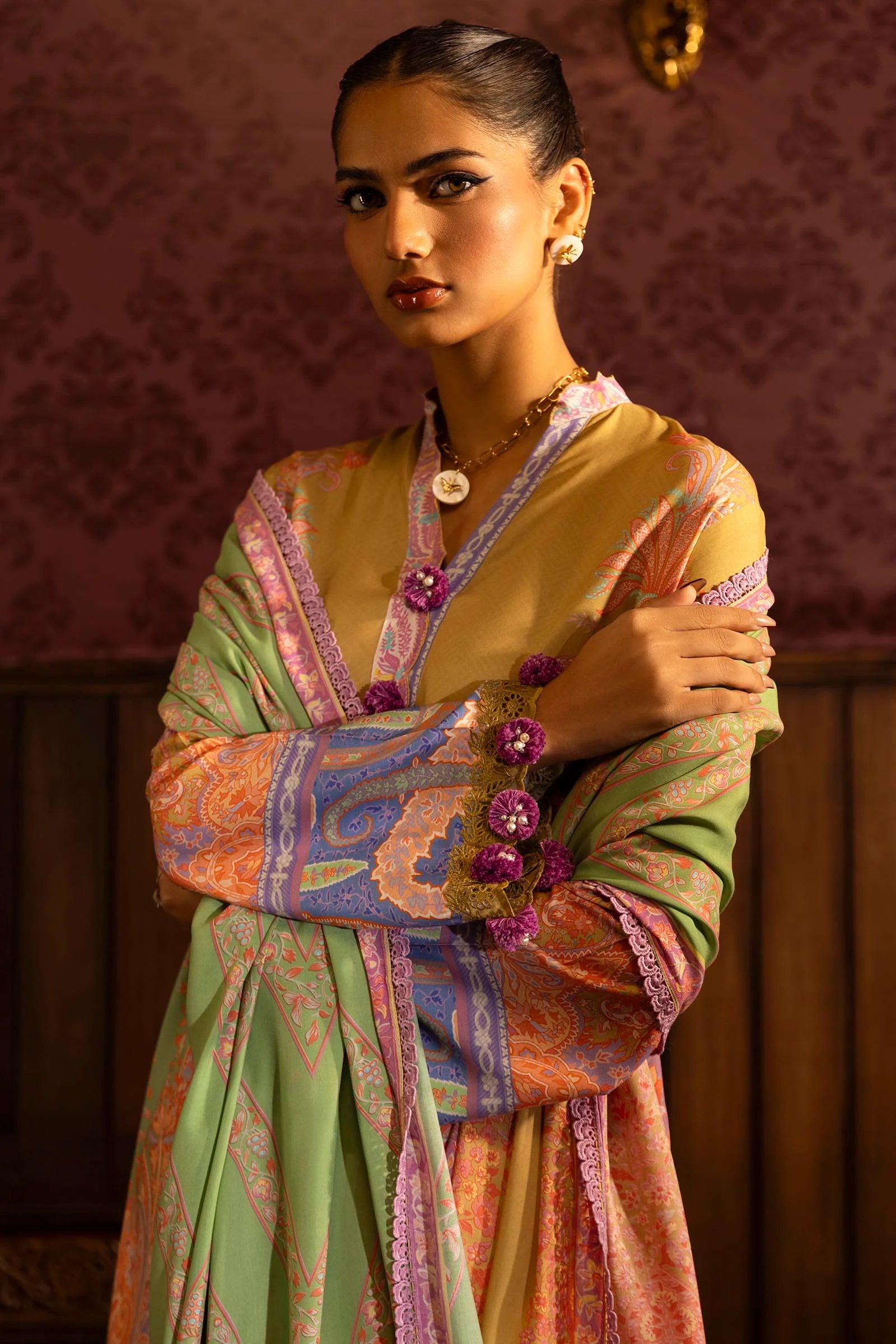 M243-016A-3DB | Sana Safinaz | Muzlin Winter 2024