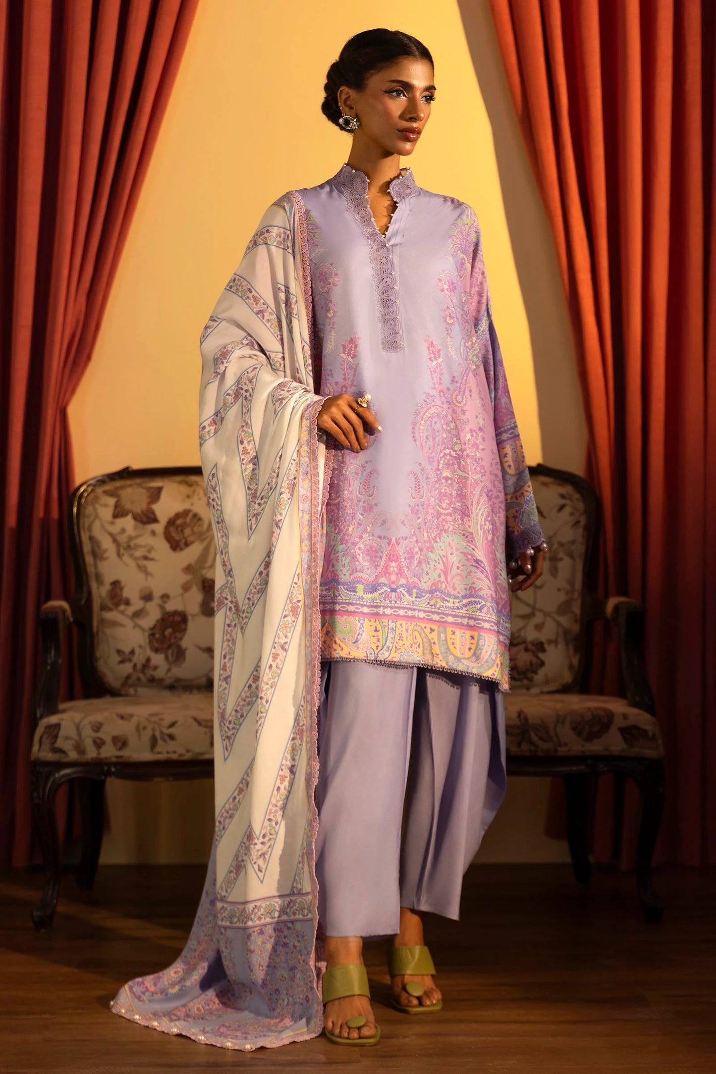 M243-016B-3DB | Sana Safinaz | Muzlin Winter 2024