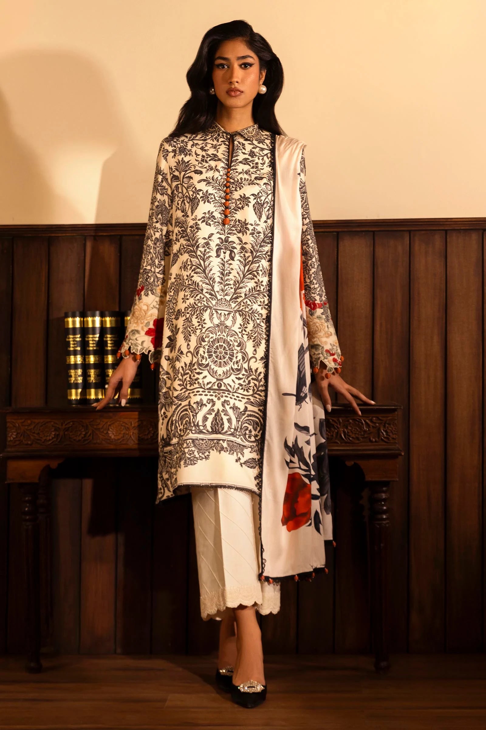 M243-019A-3DB | Sana Safinaz | Muzlin Winter 2024