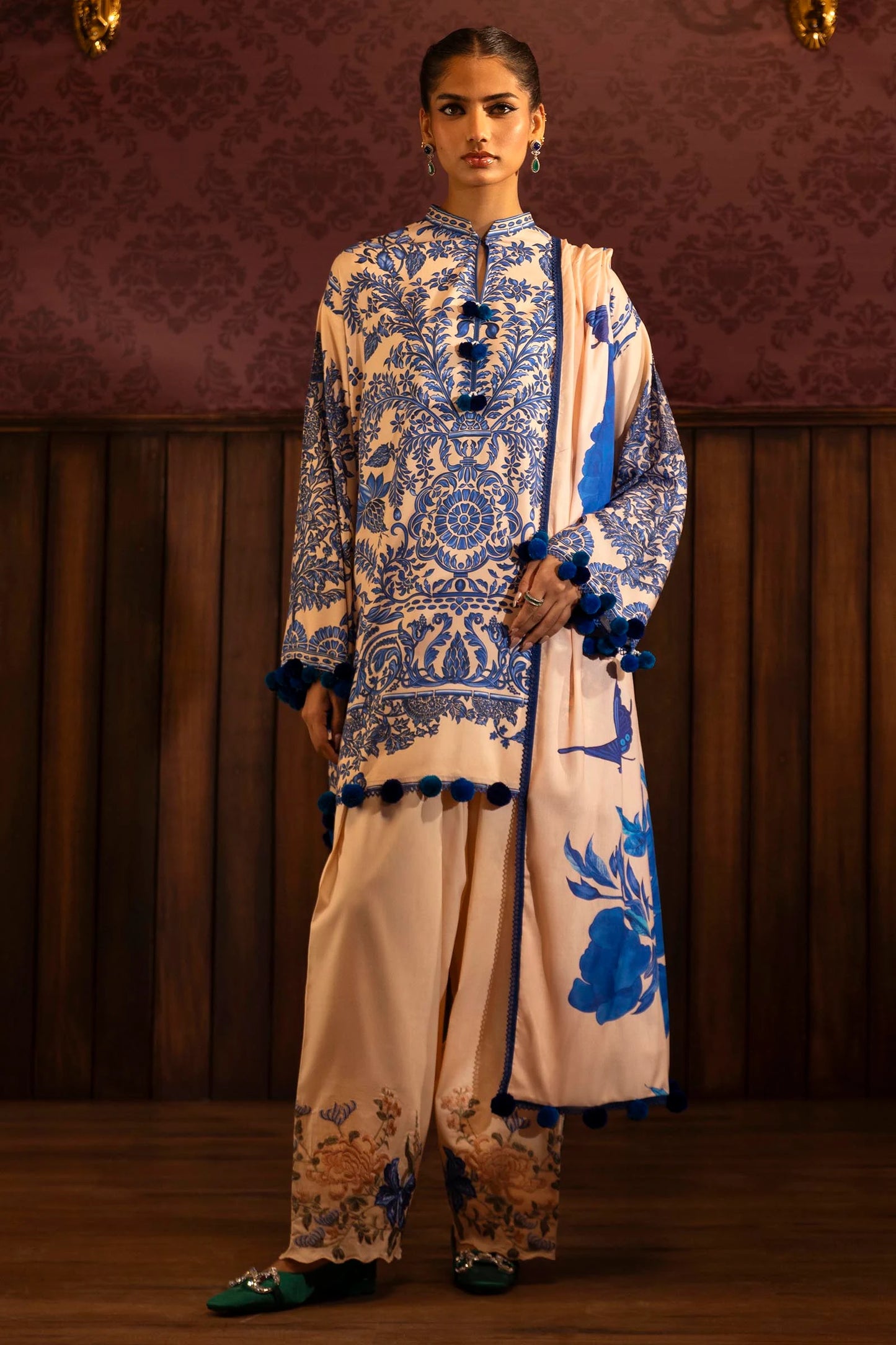 M243-019B-3DB | Sana Safinaz | Muzlin Winter 2024