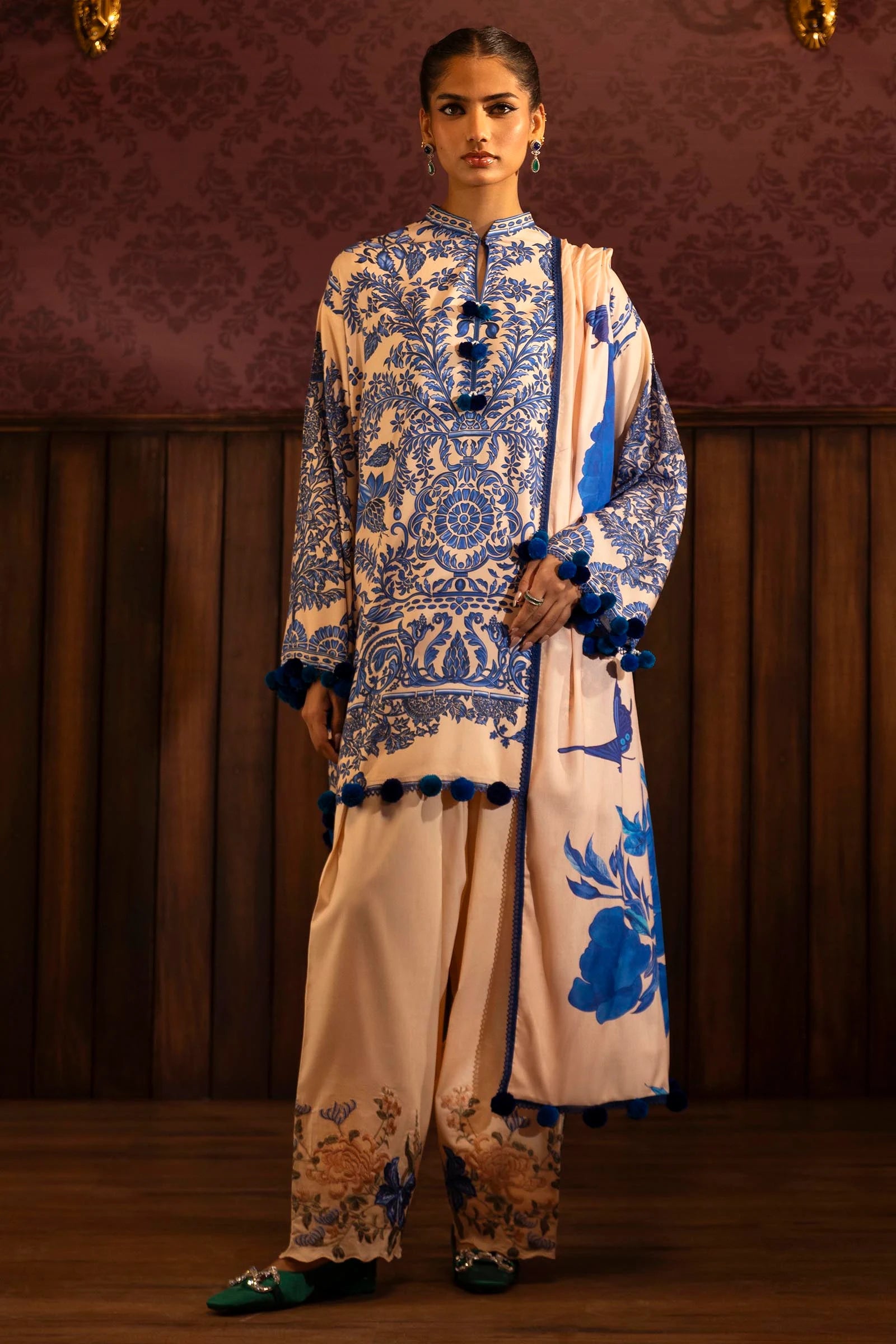 M243-019B-3DB | Sana Safinaz | Muzlin Winter 2024