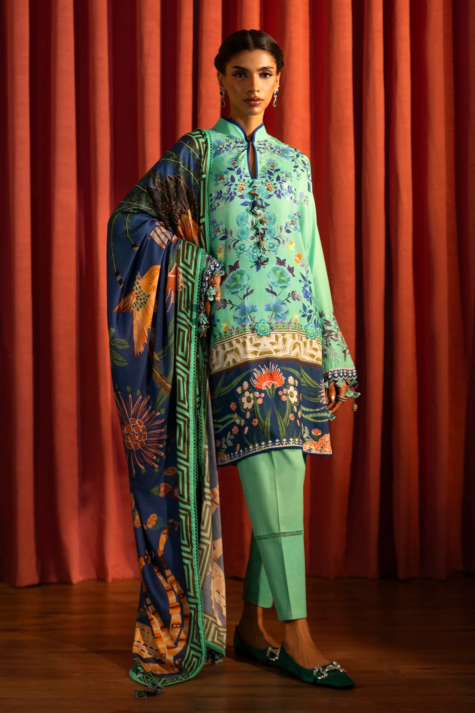 M243-022A-3DB | Sana Safinaz | Muzlin Winter 2024
