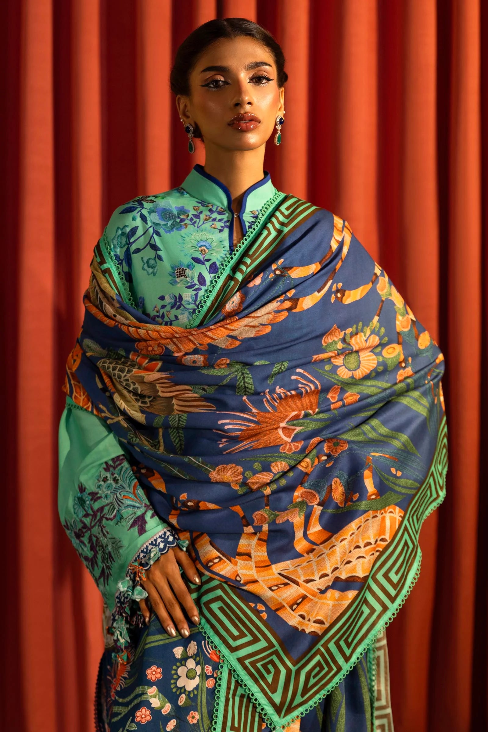 M243-022A-3DB | Sana Safinaz | Muzlin Winter 2024