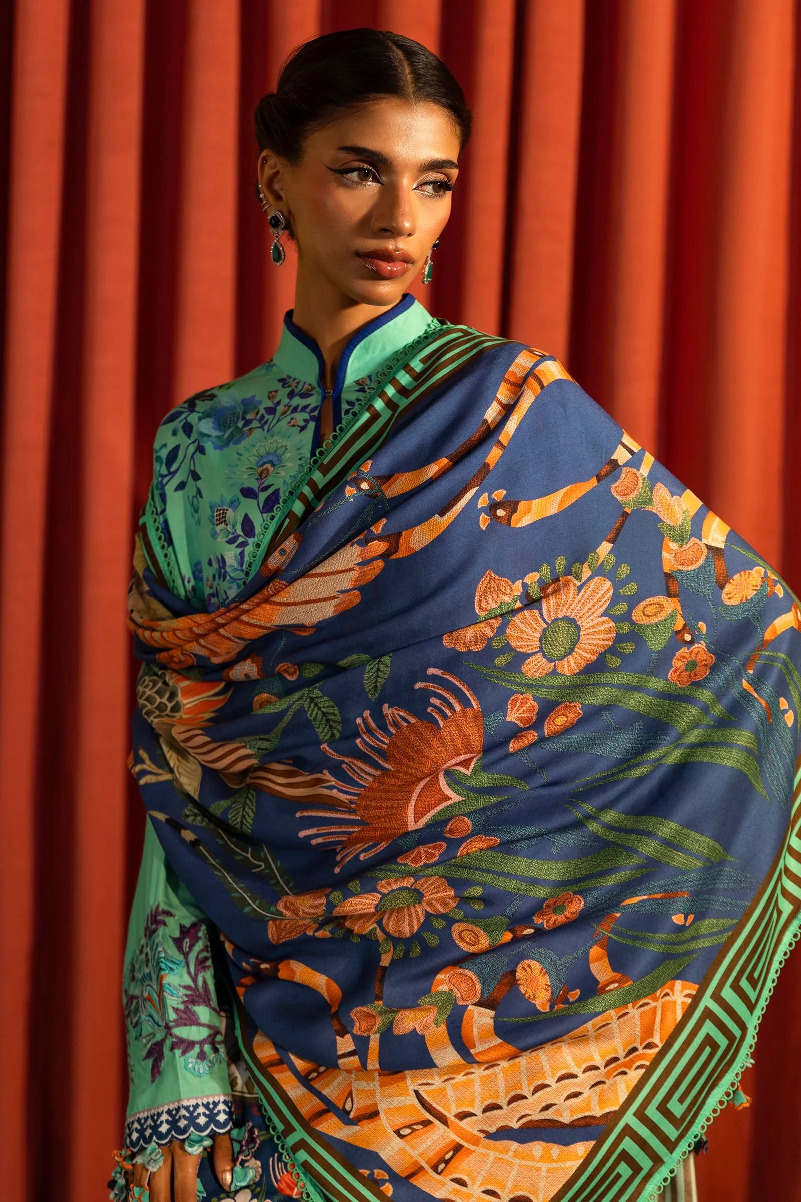 M243-022A-3DB | Sana Safinaz | Muzlin Winter 2024