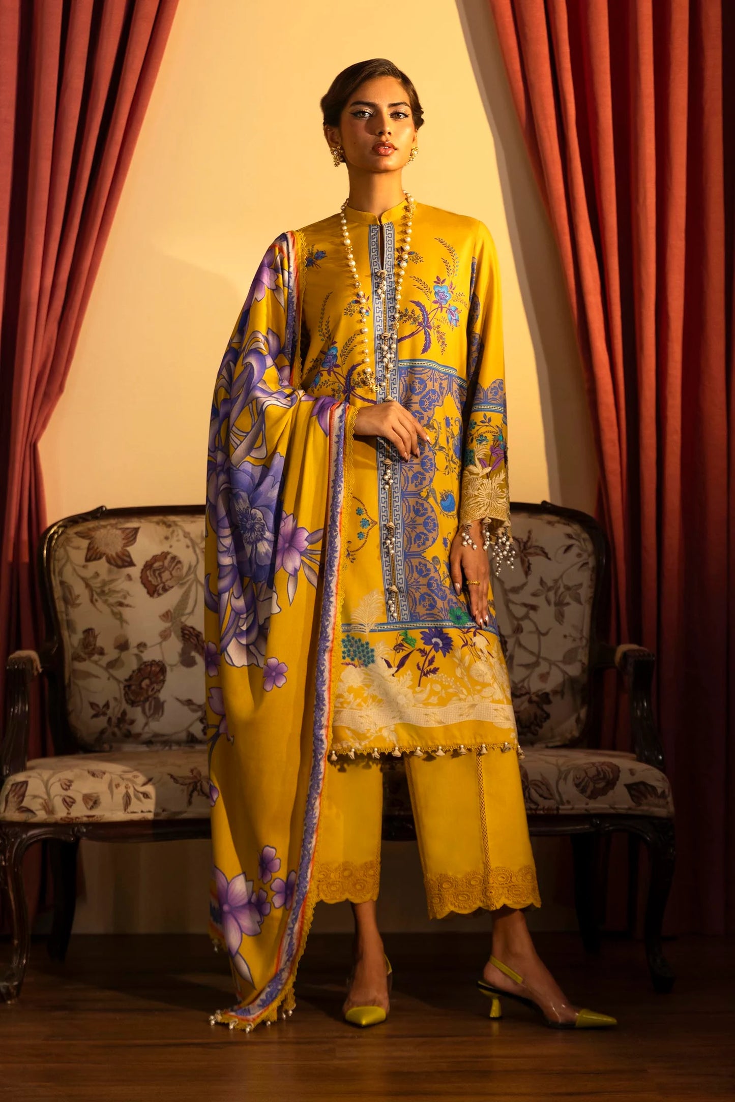 M243-025B-3DB | Sana Safinaz | Muzlin Winter 2024