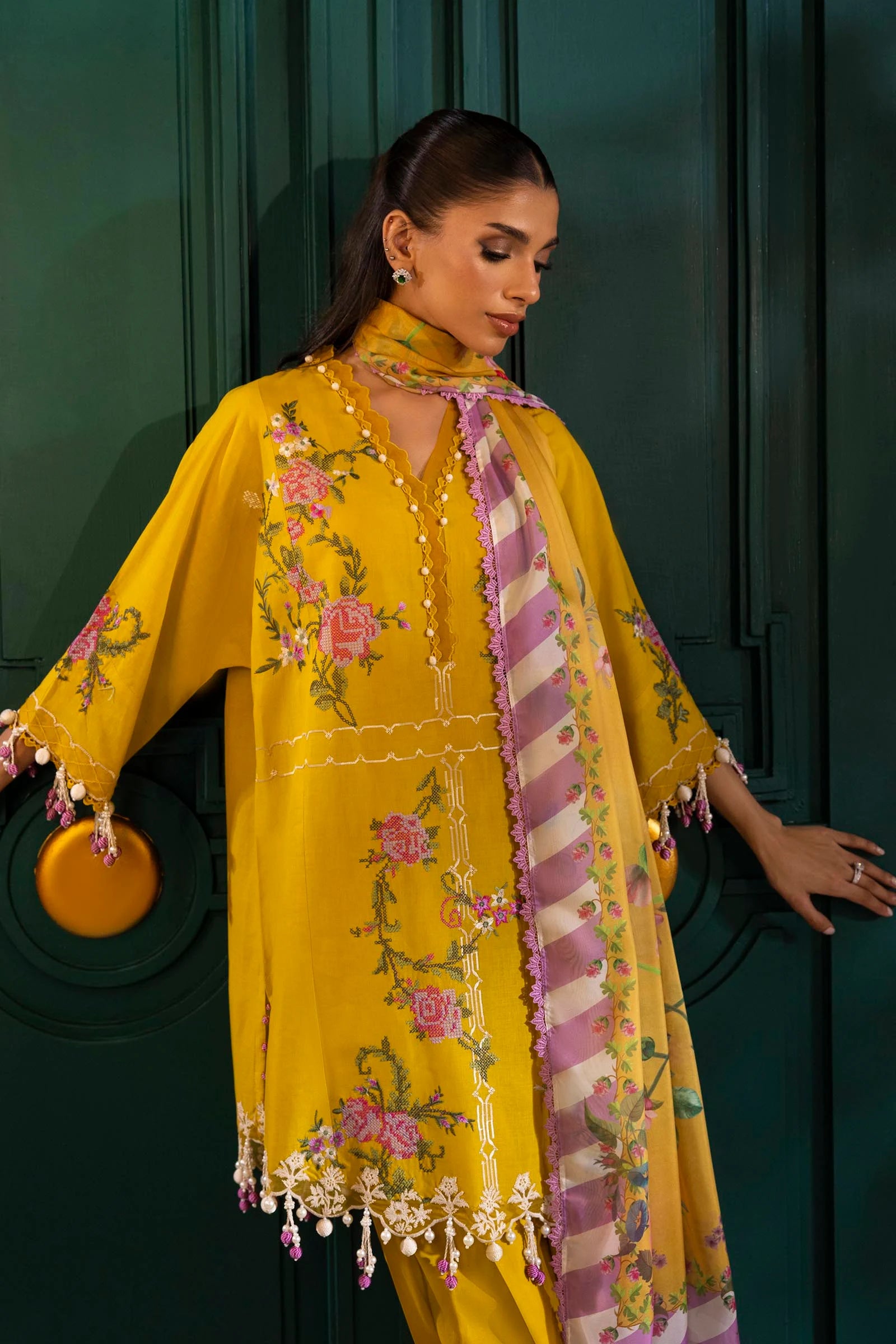 M251-013B-3CL | Sana Safinaz | Muzlin Spring Collection 2025