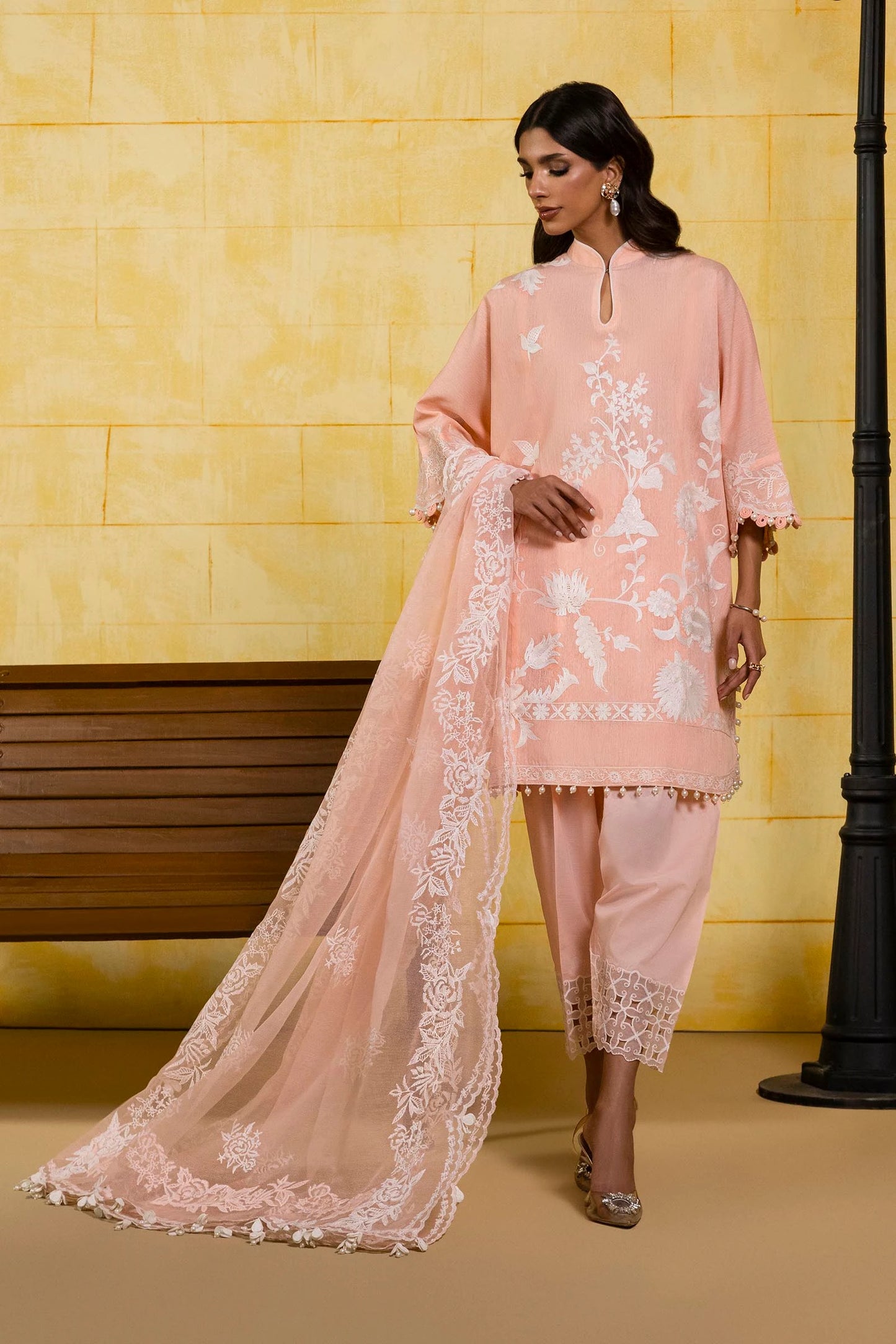 M251-015A-3CT | Sana Safinaz | Muzlin Spring Collection 2025