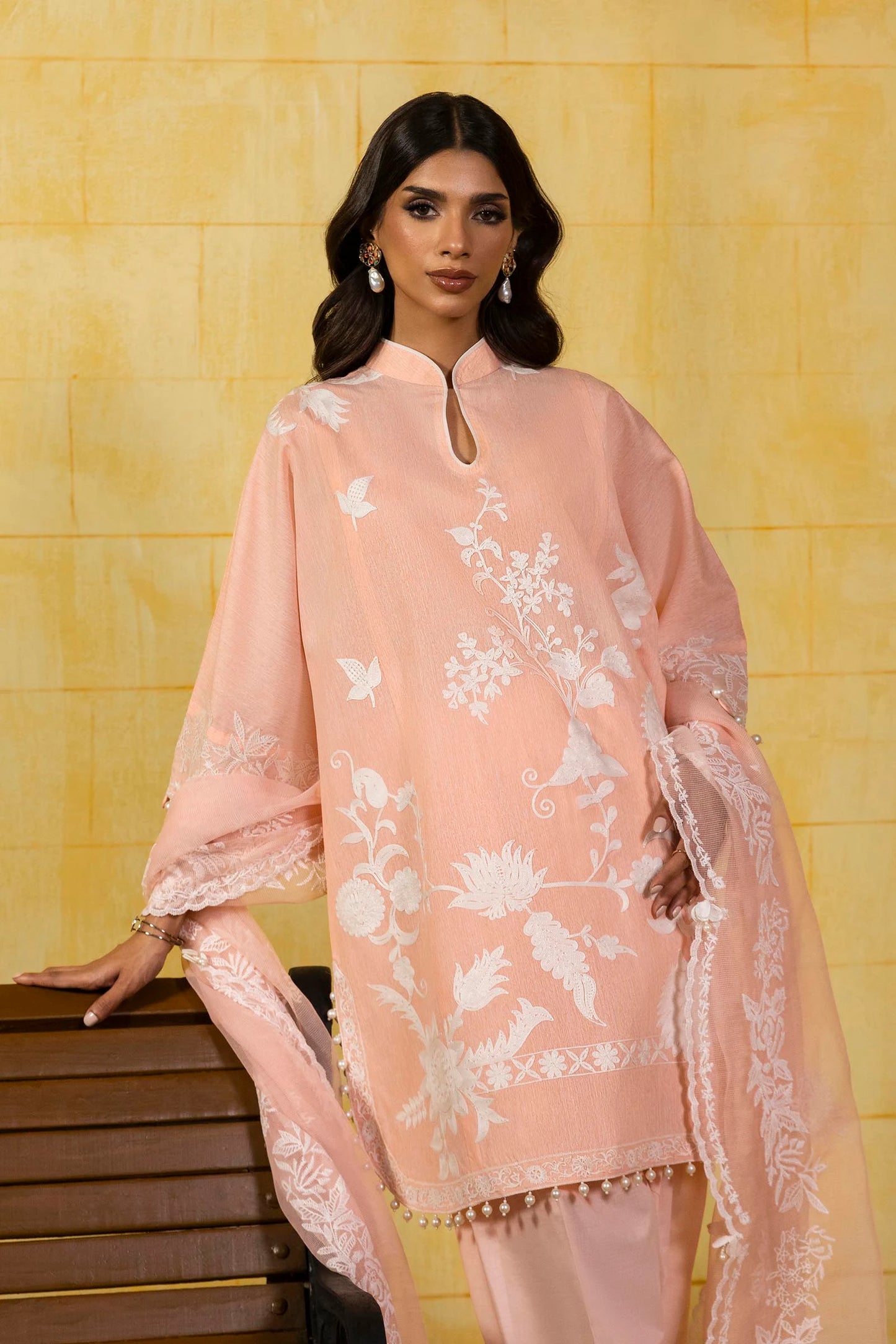 M251-015A-3CT | Sana Safinaz | Muzlin Spring Collection 2025