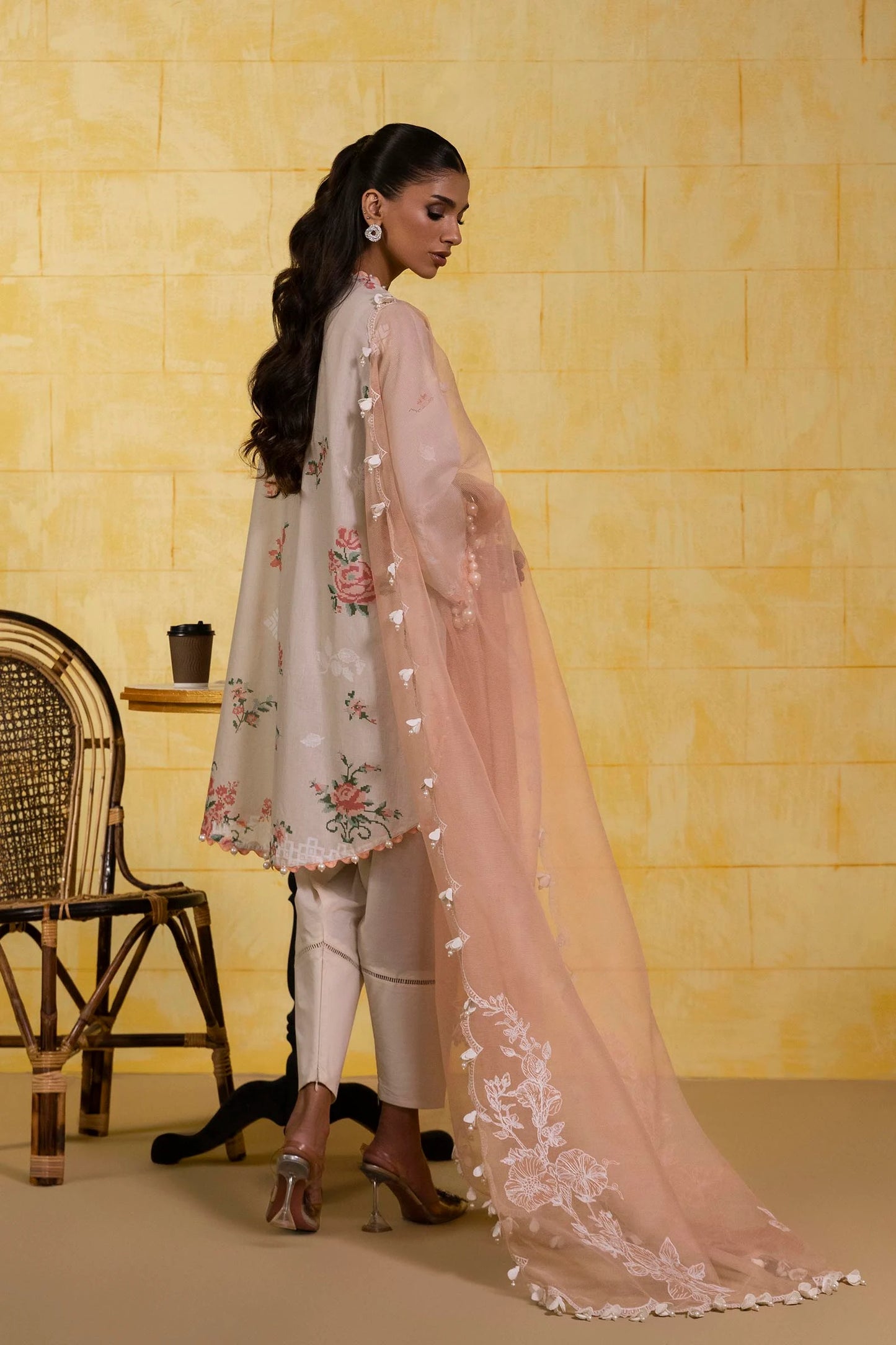 M251-016A-3CT | Sana Safinaz | Muzlin Spring Collection 2025