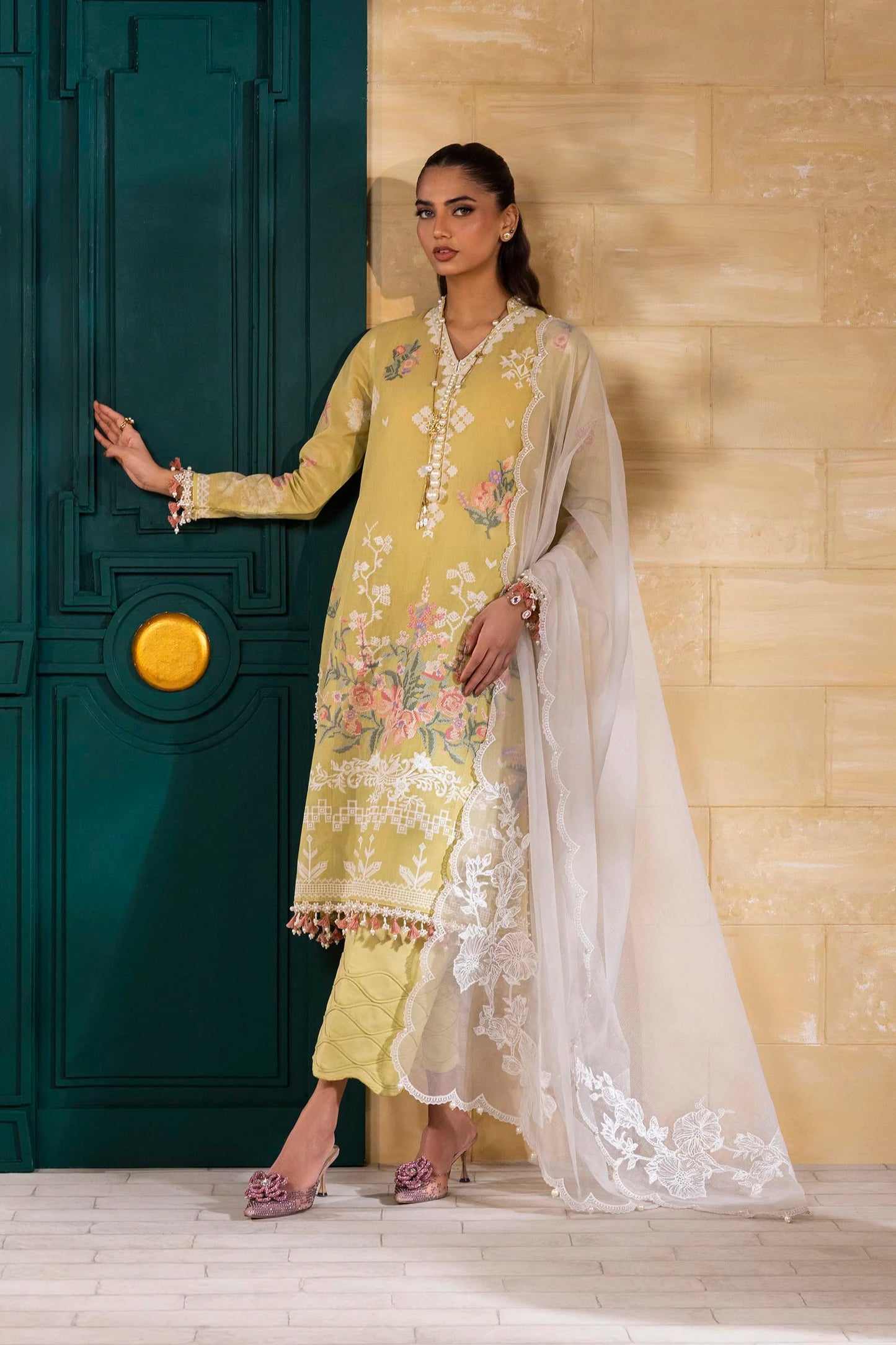 M251-016B-3CT | Sana Safinaz | Muzlin Spring Collection 2025