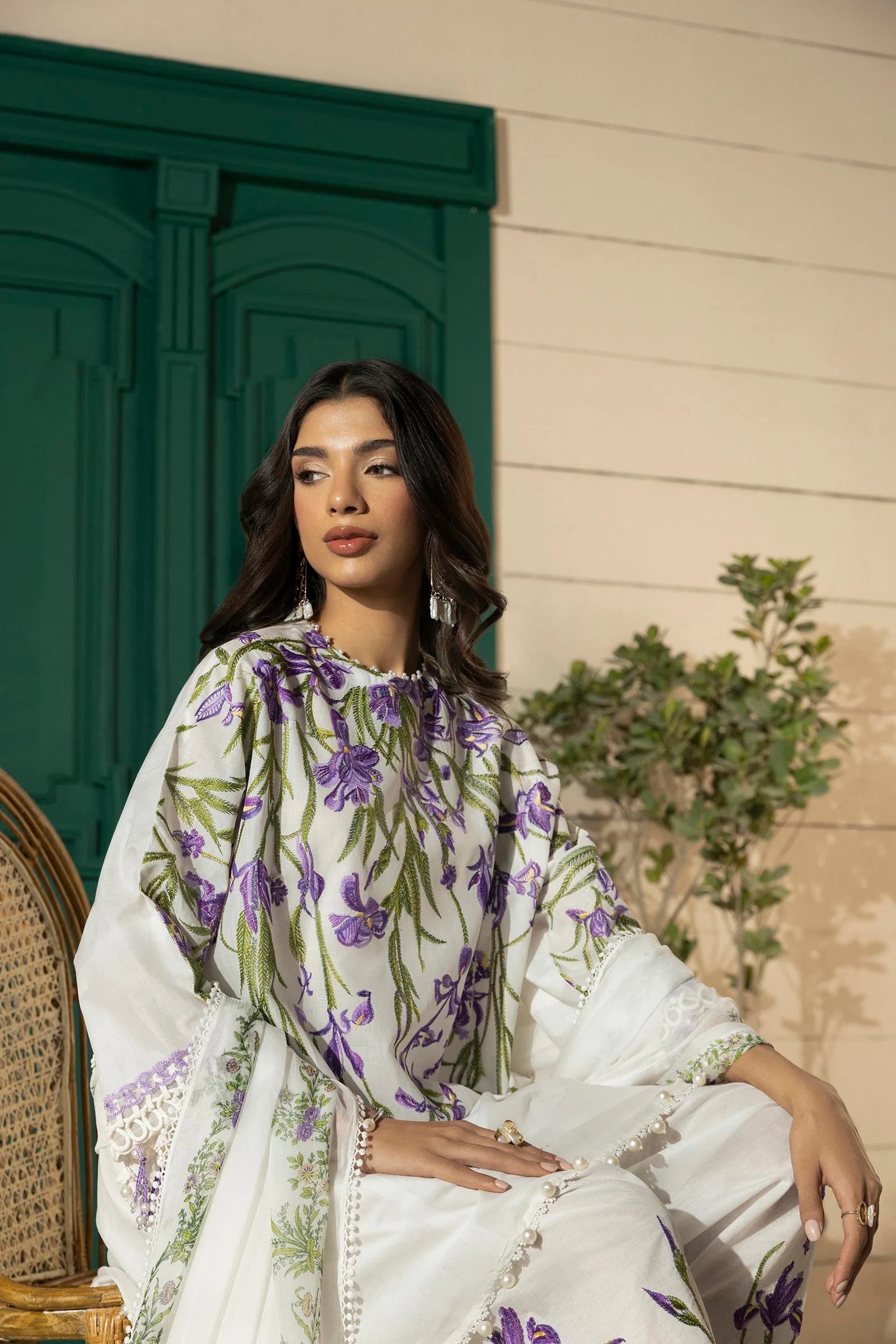 M251-017A-3CJ | Sana Safinaz | Muzlin Spring Collection 2025