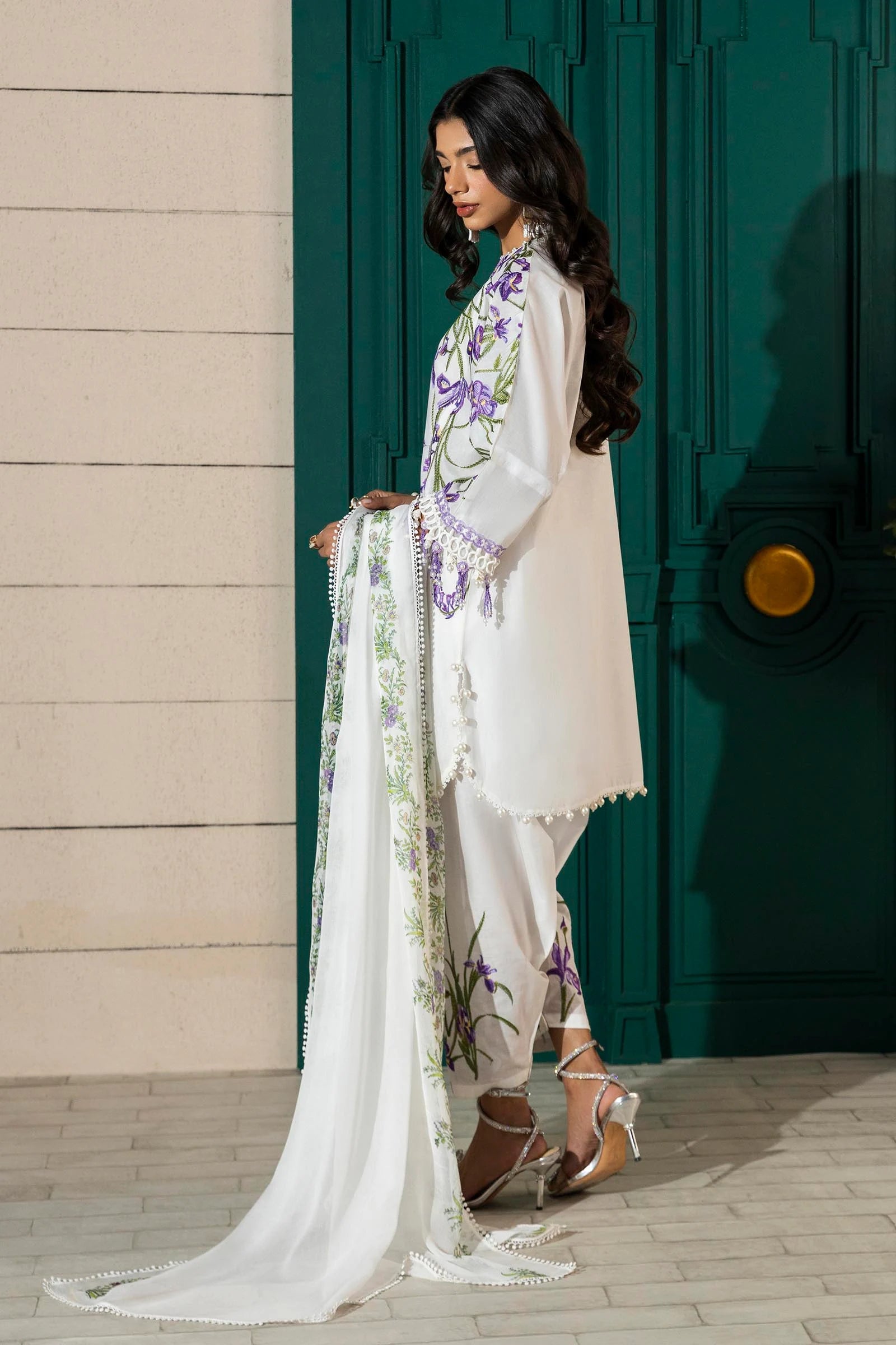 M251-017A-3CJ | Sana Safinaz | Muzlin Spring Collection 2025