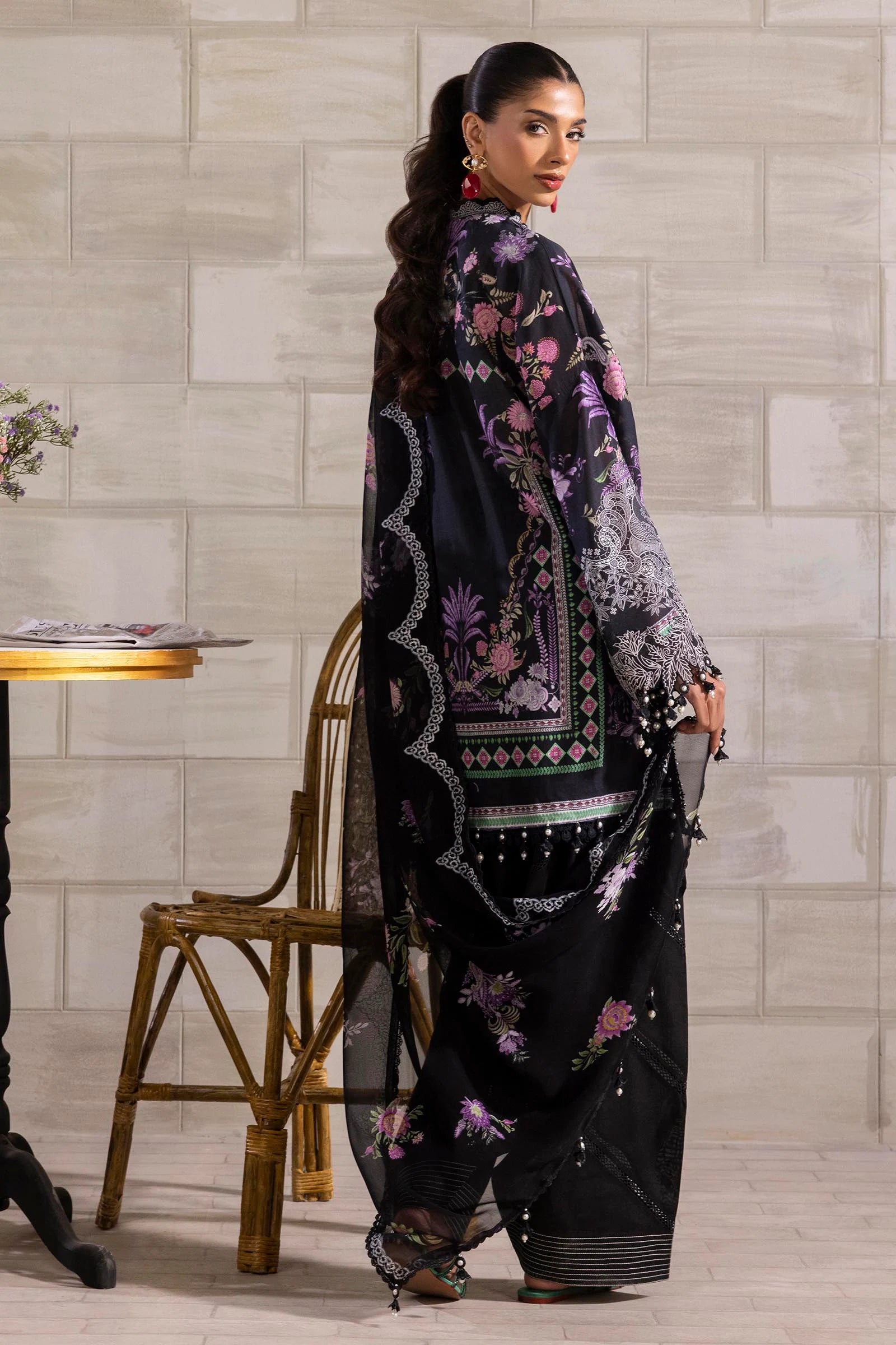 M251-019B-3CS | Sana Safinaz | Muzlin Spring Collection 2025