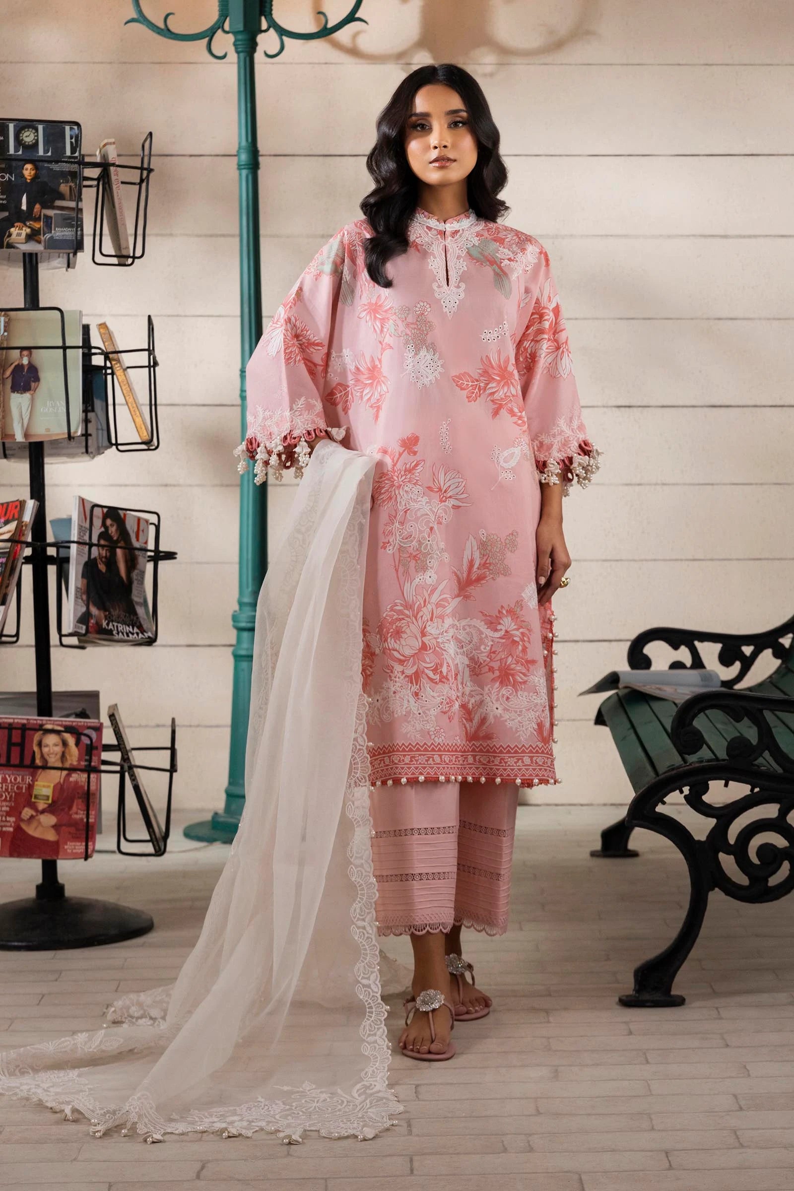 M251-020A-3CS | Sana Safinaz | Muzlin Spring Collection 2025
