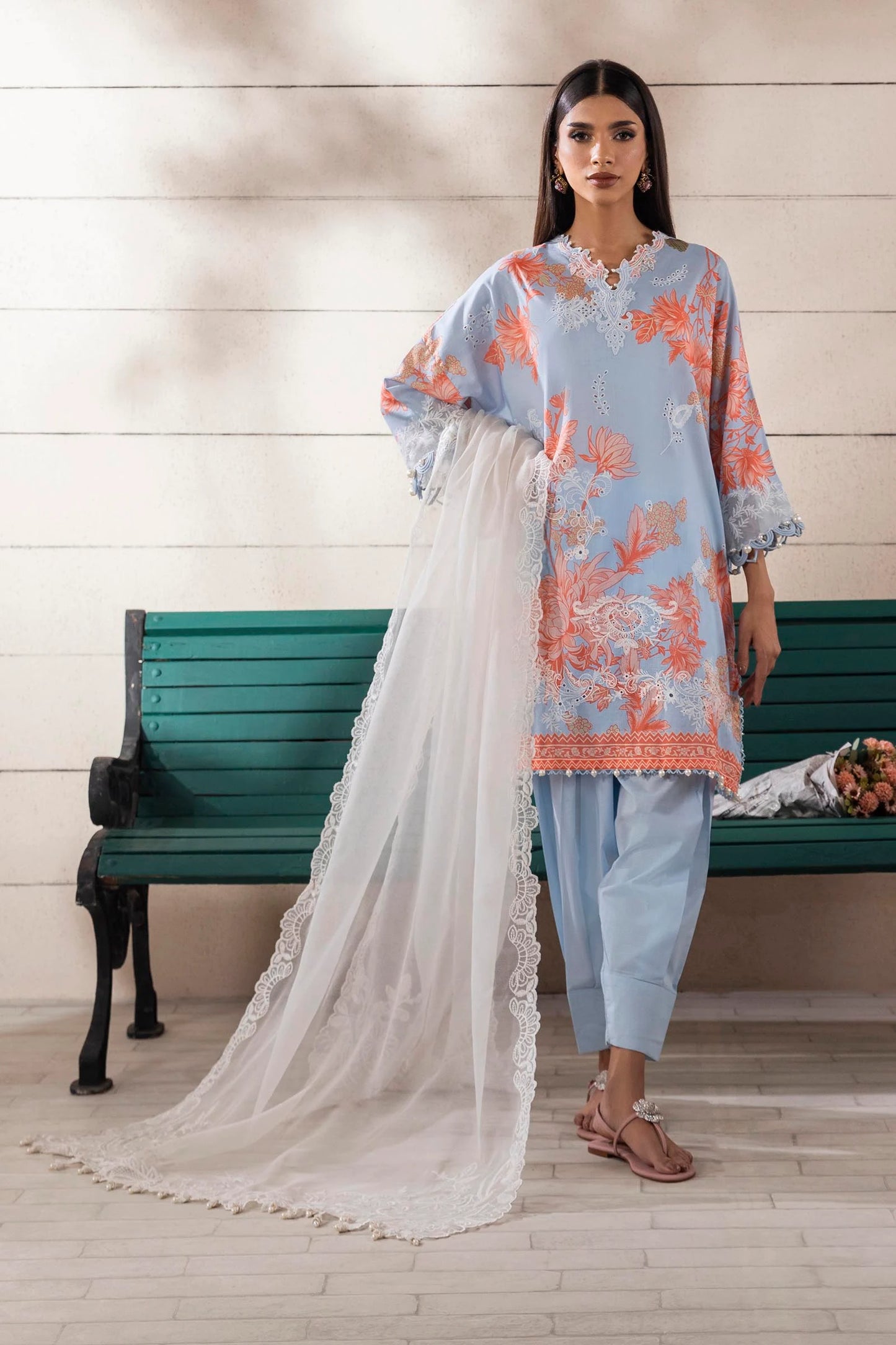 M251-020B-3CS | Sana Safinaz | Muzlin Spring Collection 2025