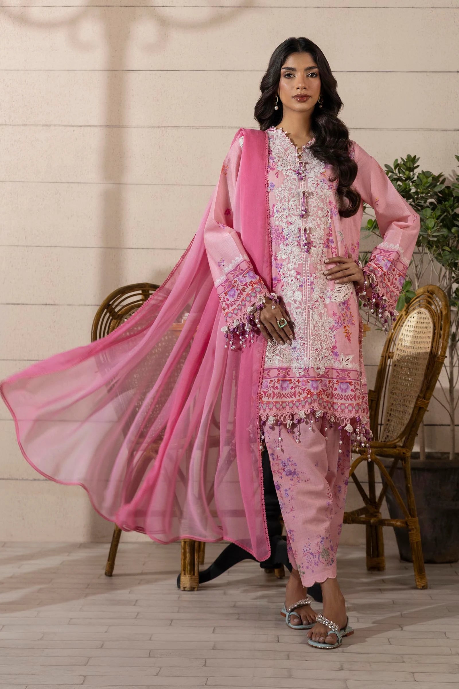 M251-023A-3CI | Sana Safinaz | Muzlin Spring Collection 2025