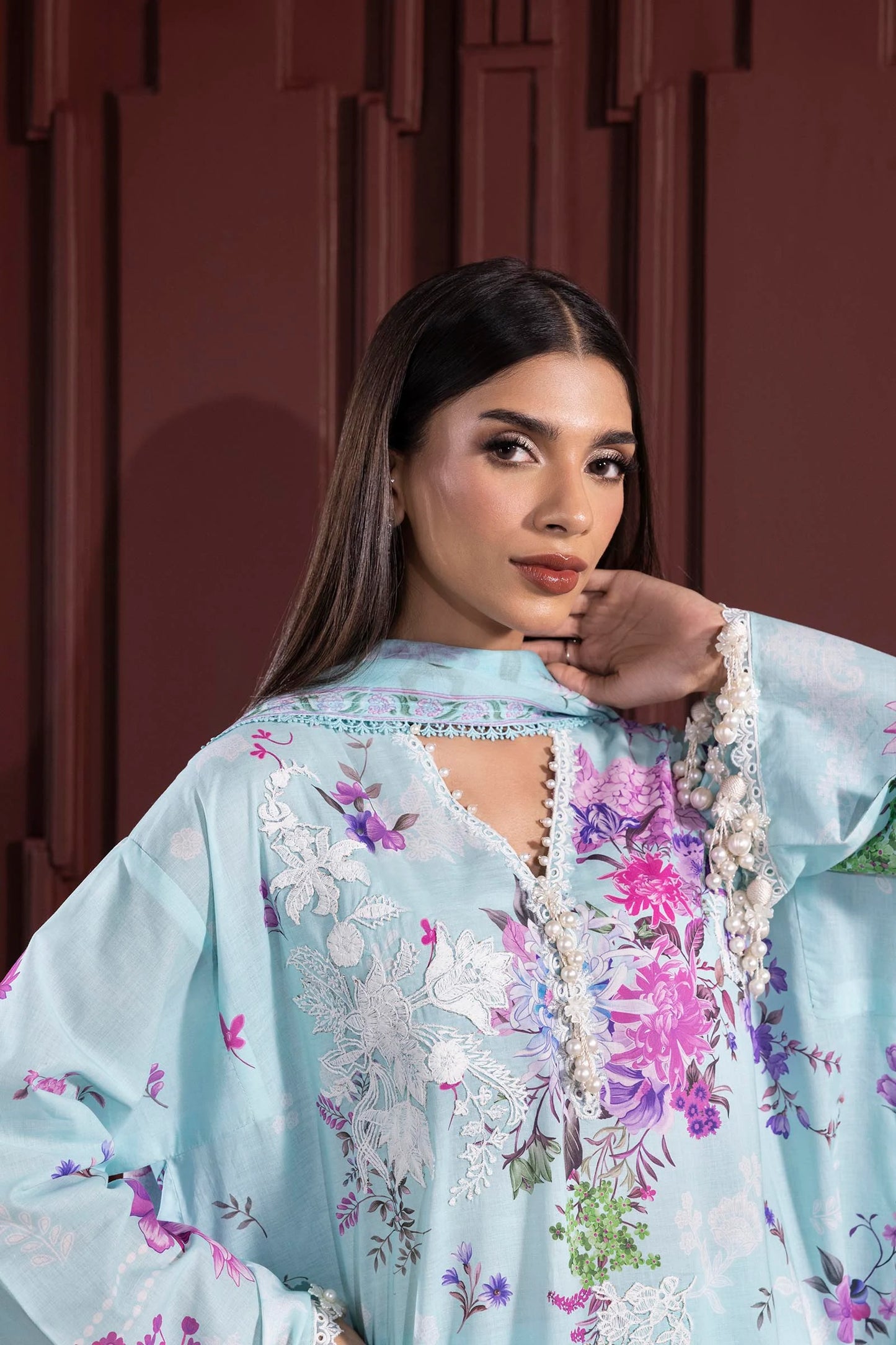 M251-025B-3CJ | Sana Safinaz | Muzlin Spring Collection 2025