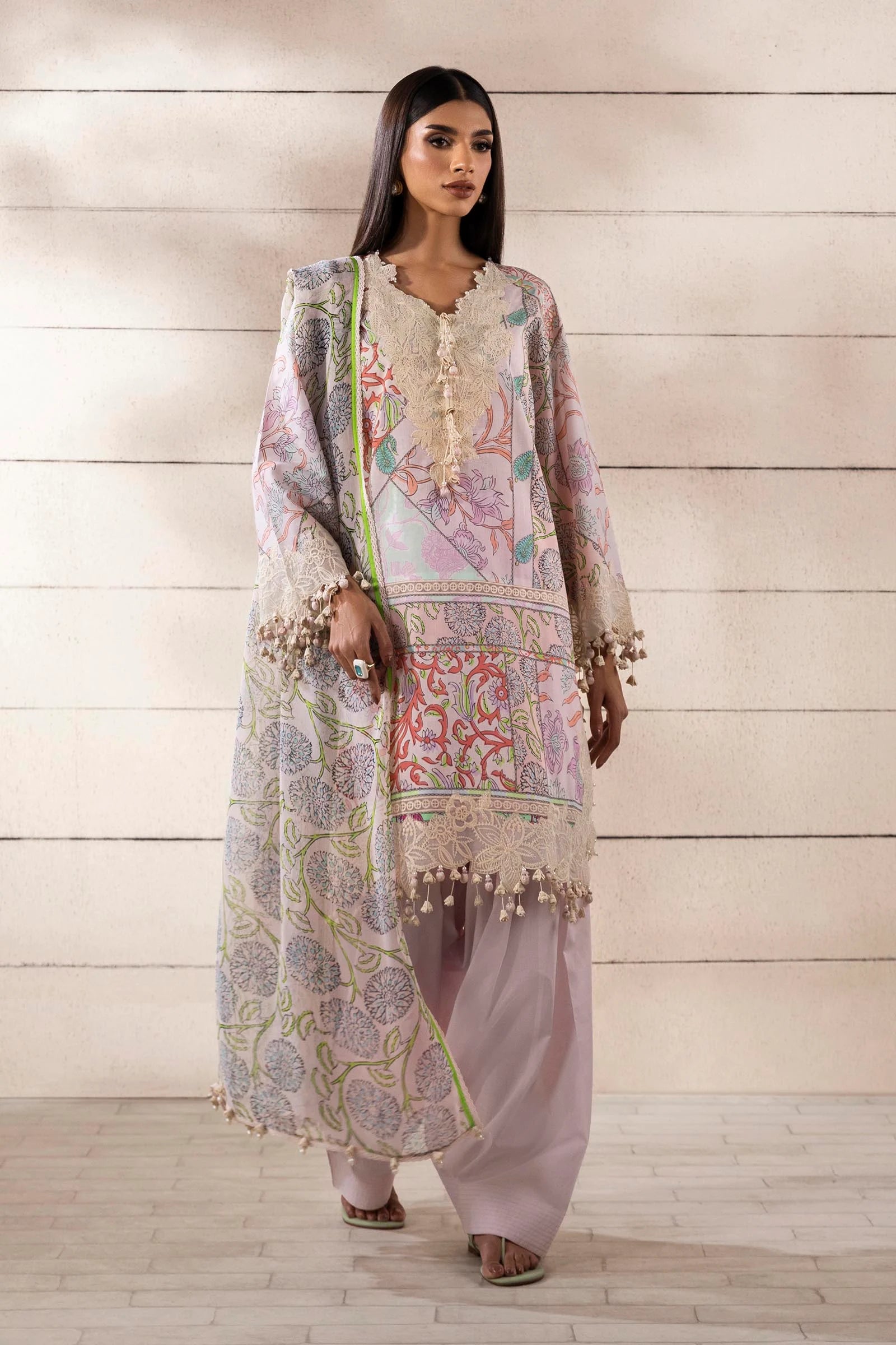 M251-027A-3CI | Sana Safinaz | Muzlin Spring Collection 2025