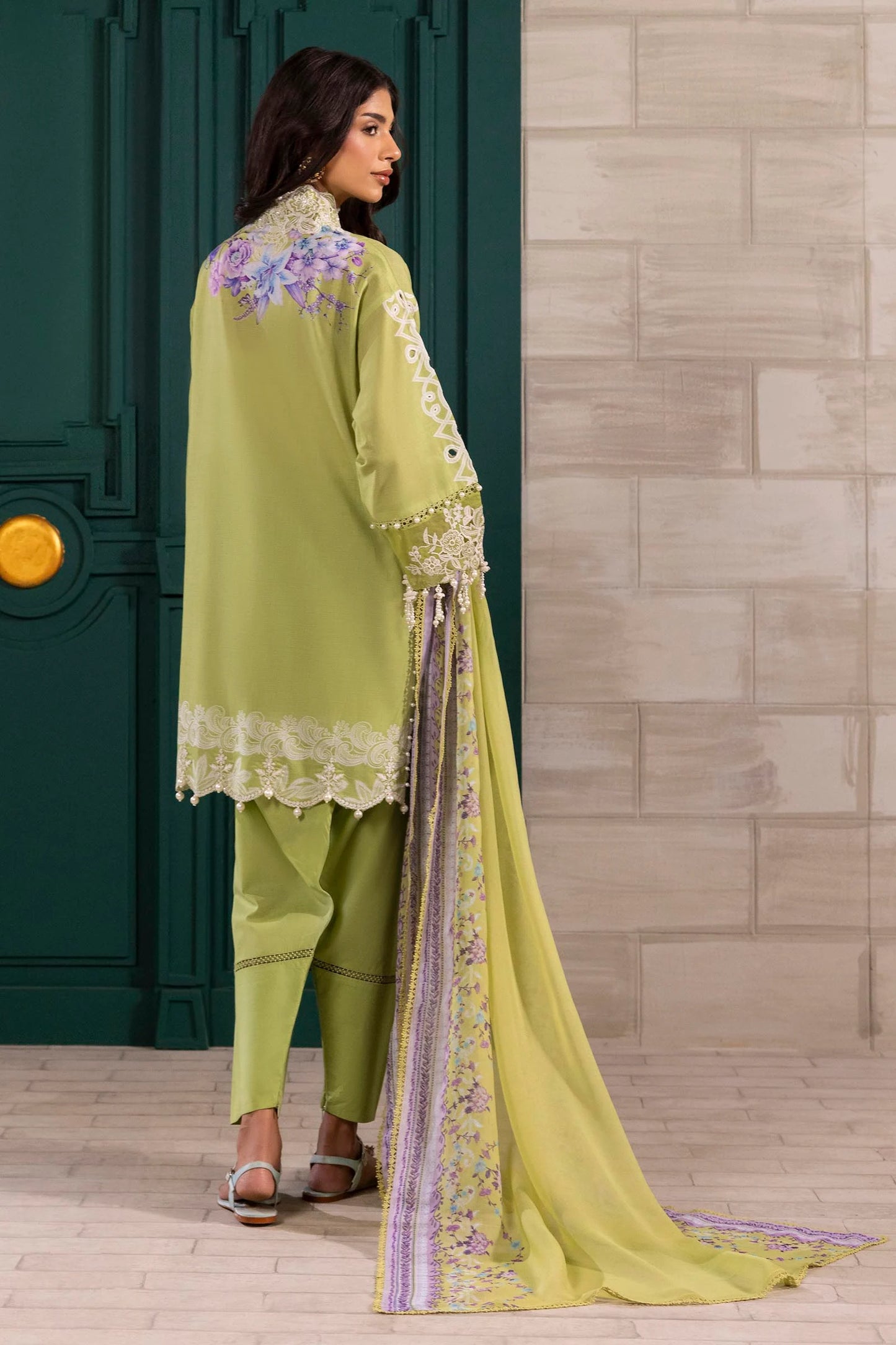 M251-029B-3CI | Sana Safinaz | Muzlin Spring Collection 2025