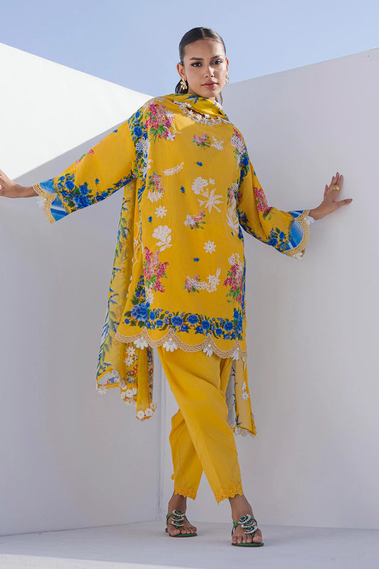 M252-005B-CI | Sana Safinaz | Muzlin Lawn 2025