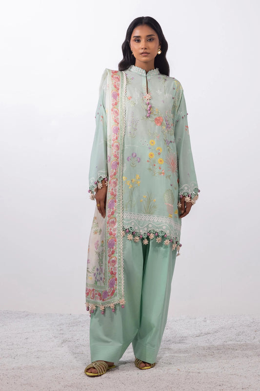 M252-010A-CV | Sana Safinaz | Muzlin Lawn 2025