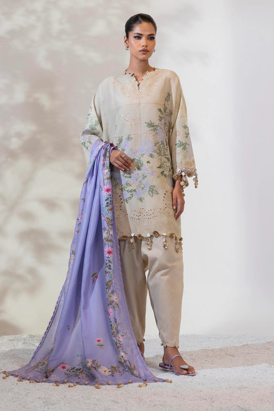 M252-012A-CT | Sana Safinaz | Muzlin Lawn 2025