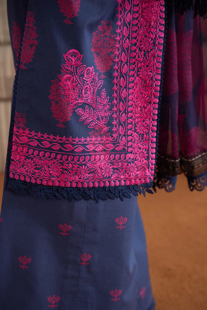 ELARA-B-SRL25-01 | Saira Rizwan | Laanem summer Lawn 2025