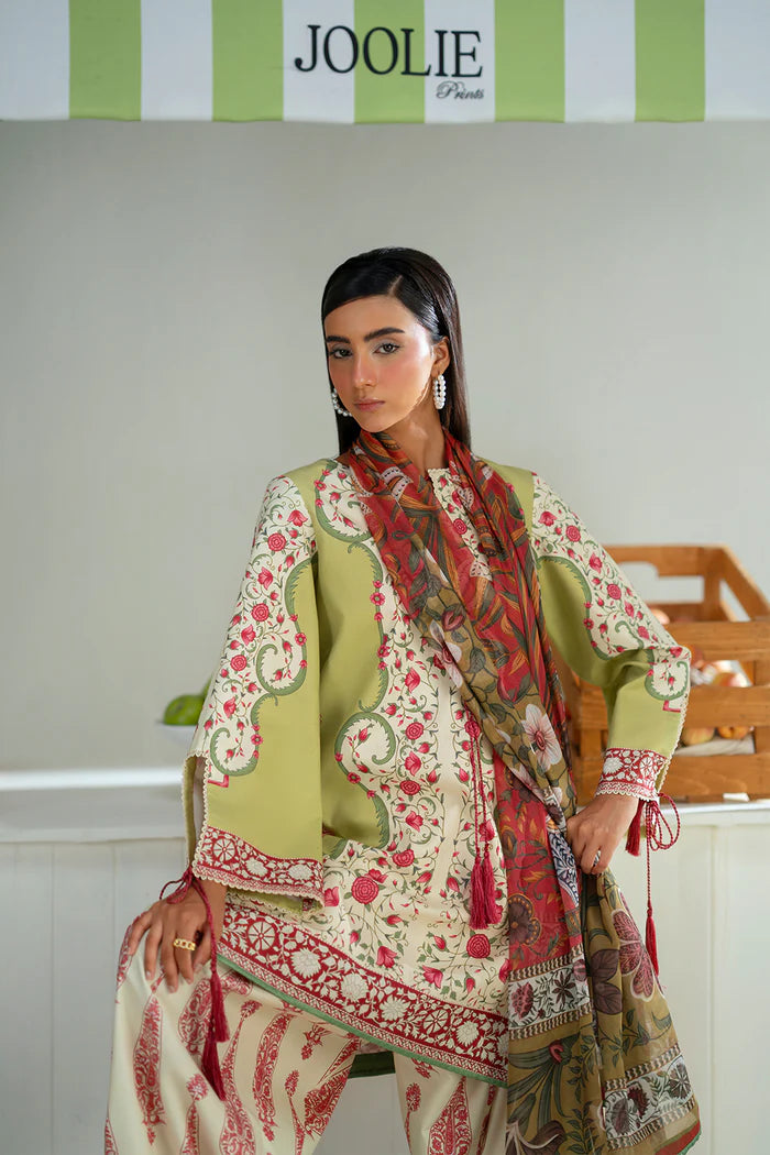 URBAN WHISPER – JPU25-06 | Saira Rizwan | Joolie Prints Cambric Intermix Collection 2025