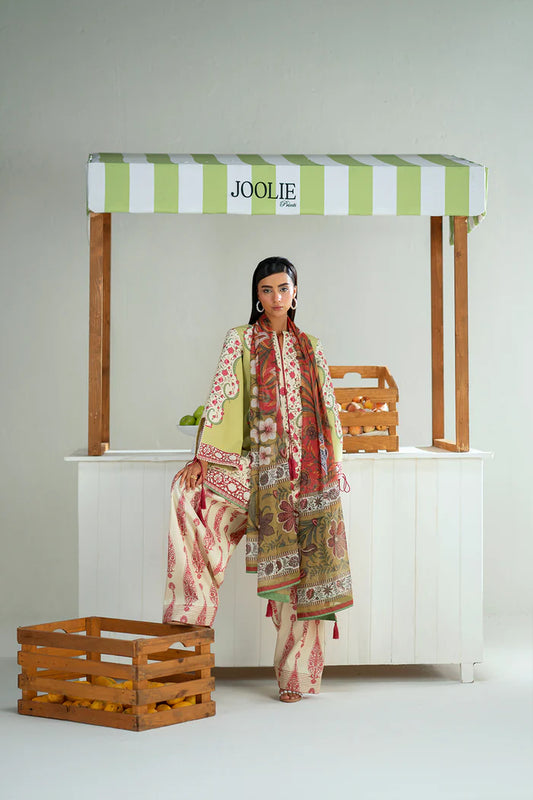 URBAN WHISPER – JPU25-06 | Saira Rizwan | Joolie Prints Cambric Intermix Collection 2025