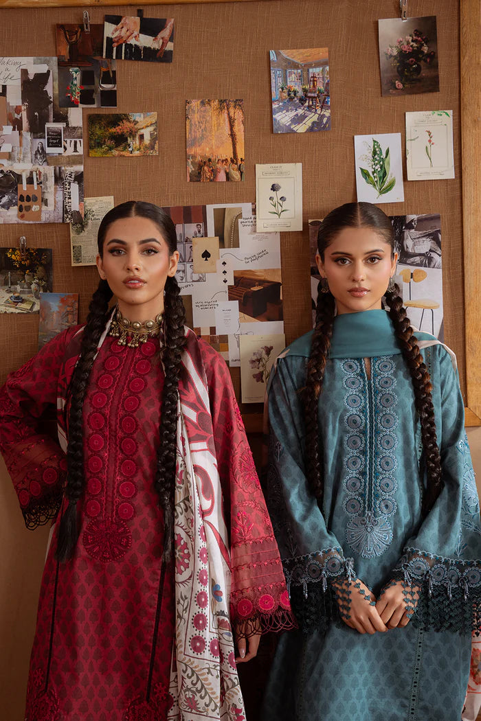 SEREN-B-SRL25-08 | Saira Rizwan | Laanem summer Lawn 2025
