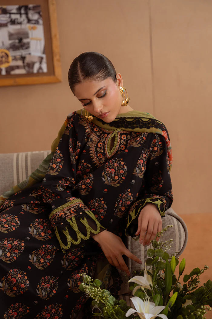 NERIDA-B-SRL25-02 | Saira Rizwan | Laanem summer Lawn 2025