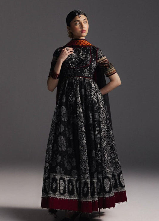 Surkh Bahar-D1 | Zara Shahjahan | Anarkali Lawn Unstitched Collection 2026