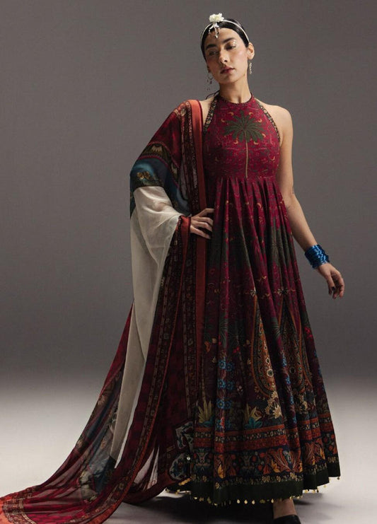 Firdaus-D6 | Zara Shahjahan | Anarkali Lawn Unstitched Collection 2026