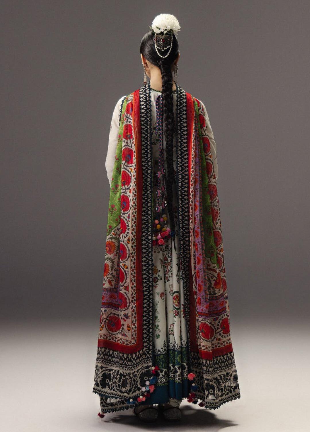 Mehruba-D10 | Zara Shahjahan | Anarkali Lawn Unstitched Collection 2026