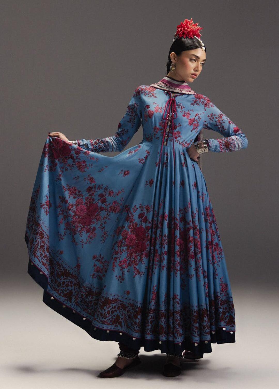 Falak Ara-D2 | Zara Shahjahan | Anarkali Lawn Unstitched Collection 2026