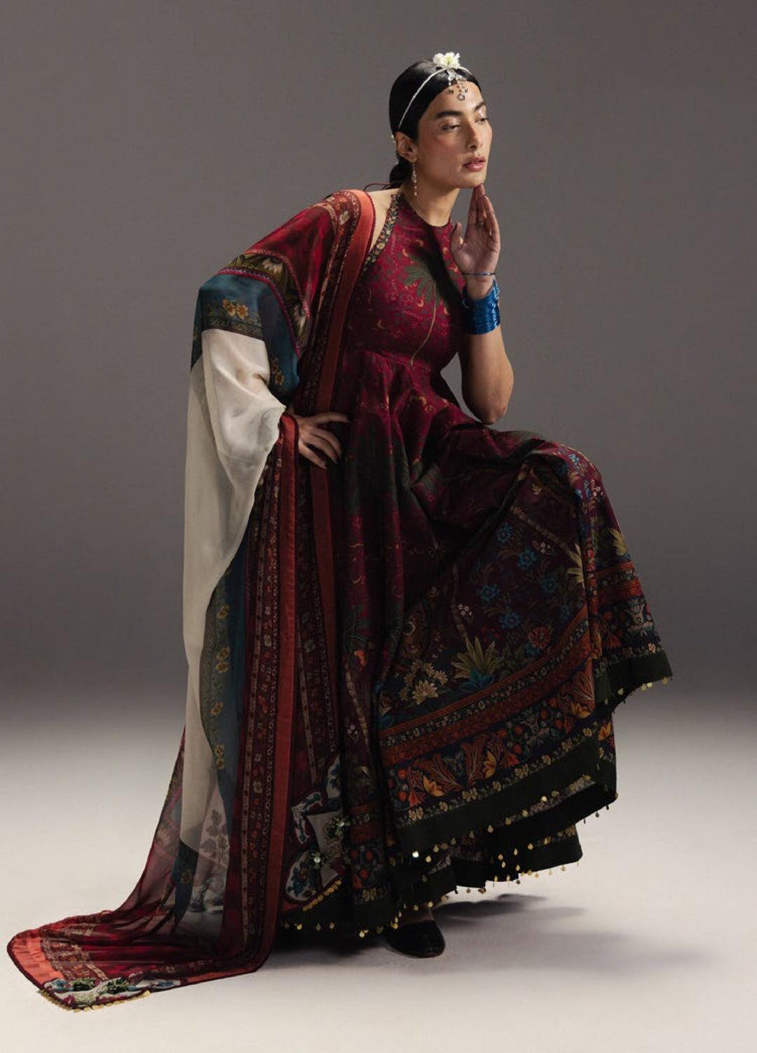 Firdaus-D6 | Zara Shahjahan | Anarkali Lawn Unstitched Collection 2026