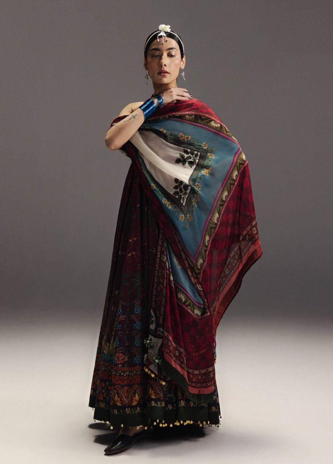 Firdaus-D6 | Zara Shahjahan | Anarkali Lawn Unstitched Collection 2026