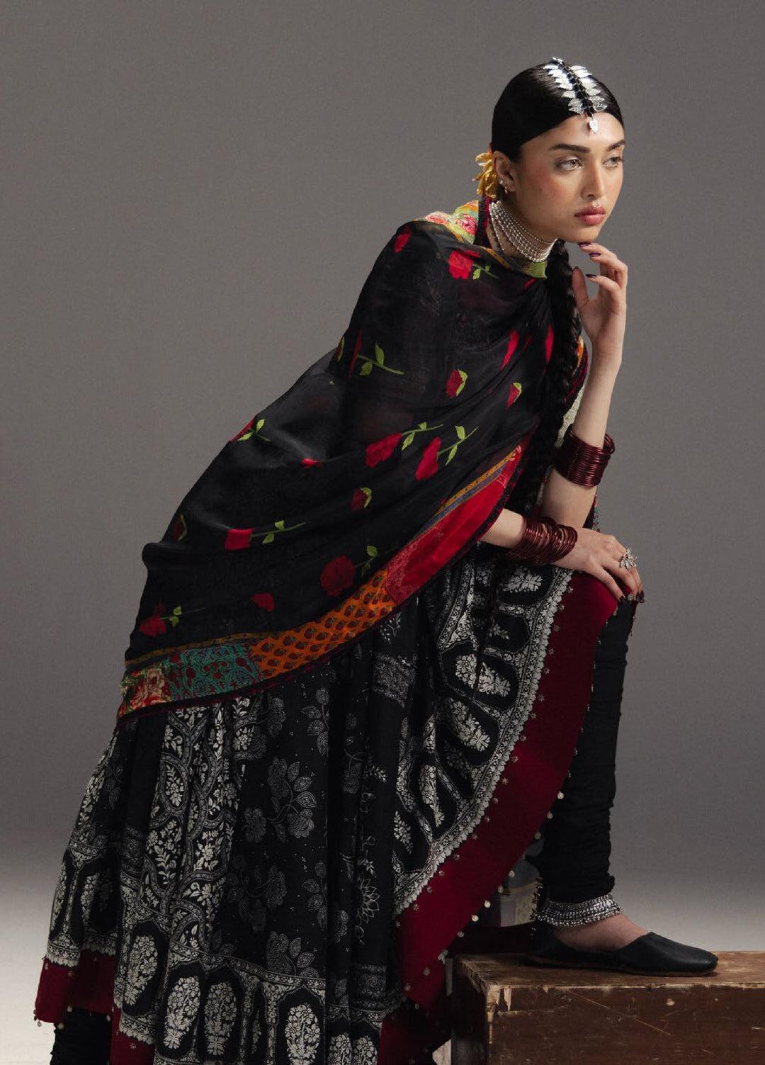 Surkh Bahar-D1 | Zara Shahjahan | Anarkali Lawn Unstitched Collection 2026