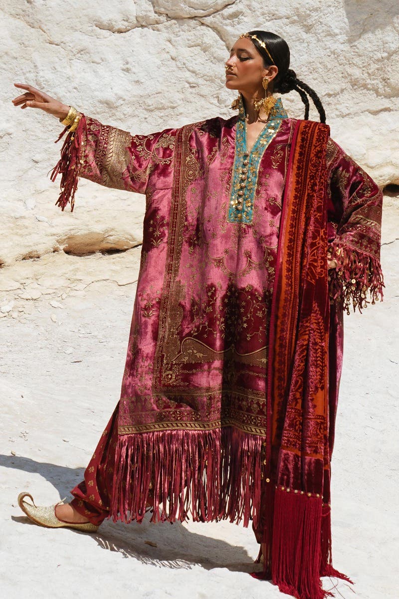 V231-006-CO | Sana Safinaz | winter luxury collection 2023