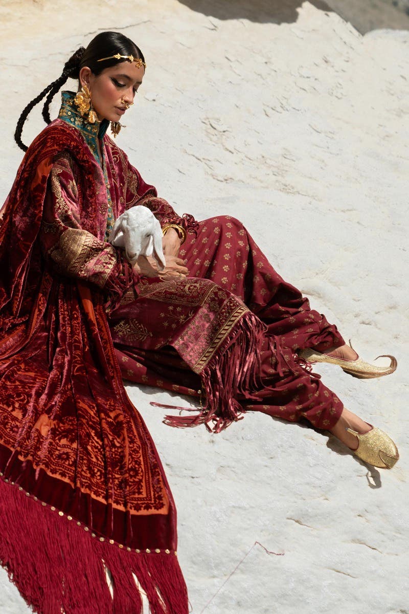 V231-006-CO | Sana Safinaz | winter luxury collection 2023