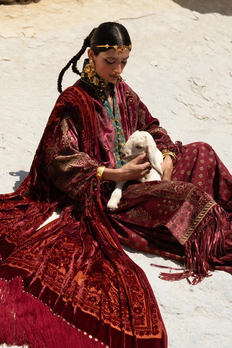V231-006-CO | Sana Safinaz | winter luxury collection 2023