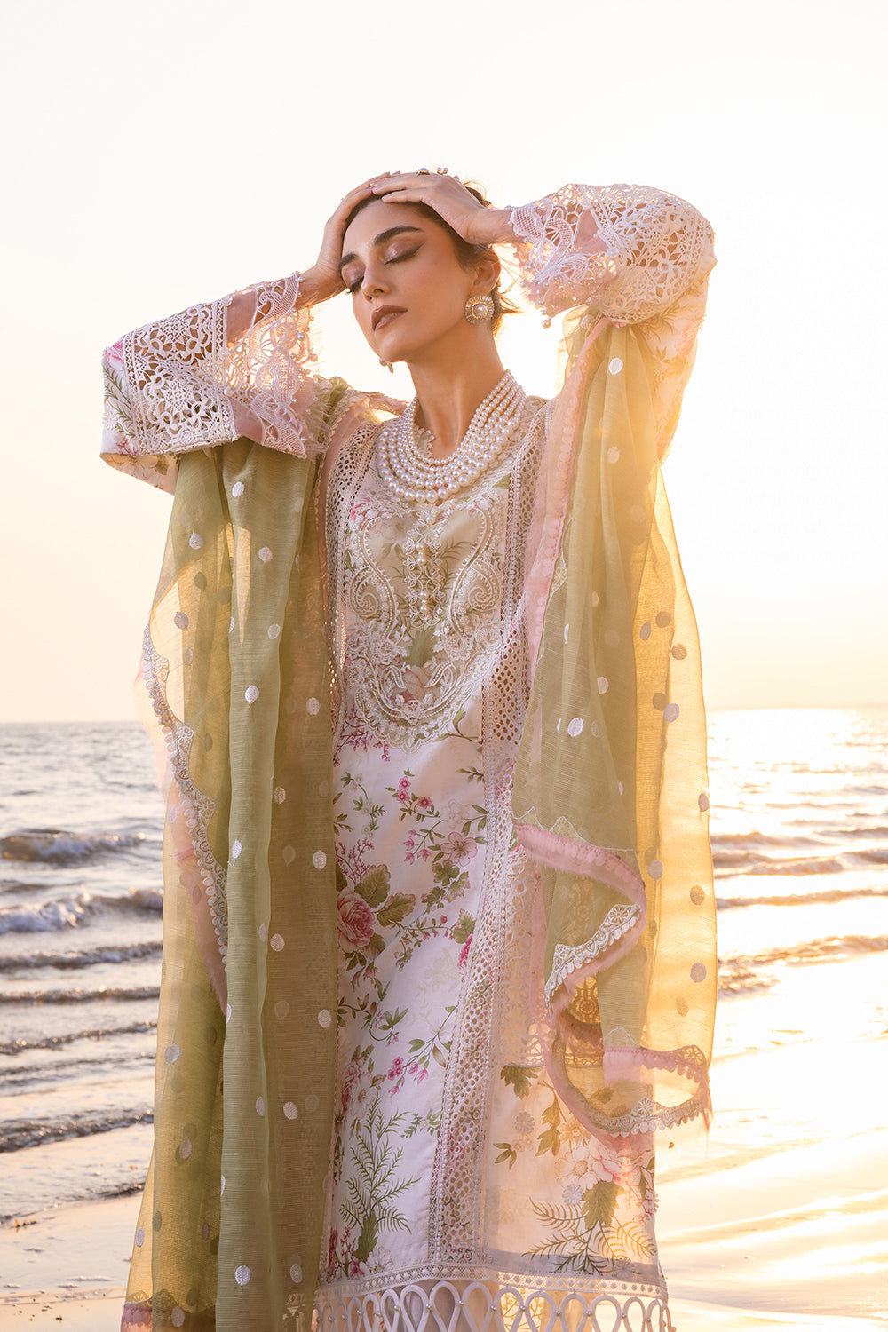 AKOYA - SRLL24-05 | Saira Rizwan | Luxury Lawn 2024