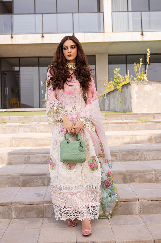 LAUREL - SRLL24-01 | Saira Rizwan | Luxury Lawn 2024