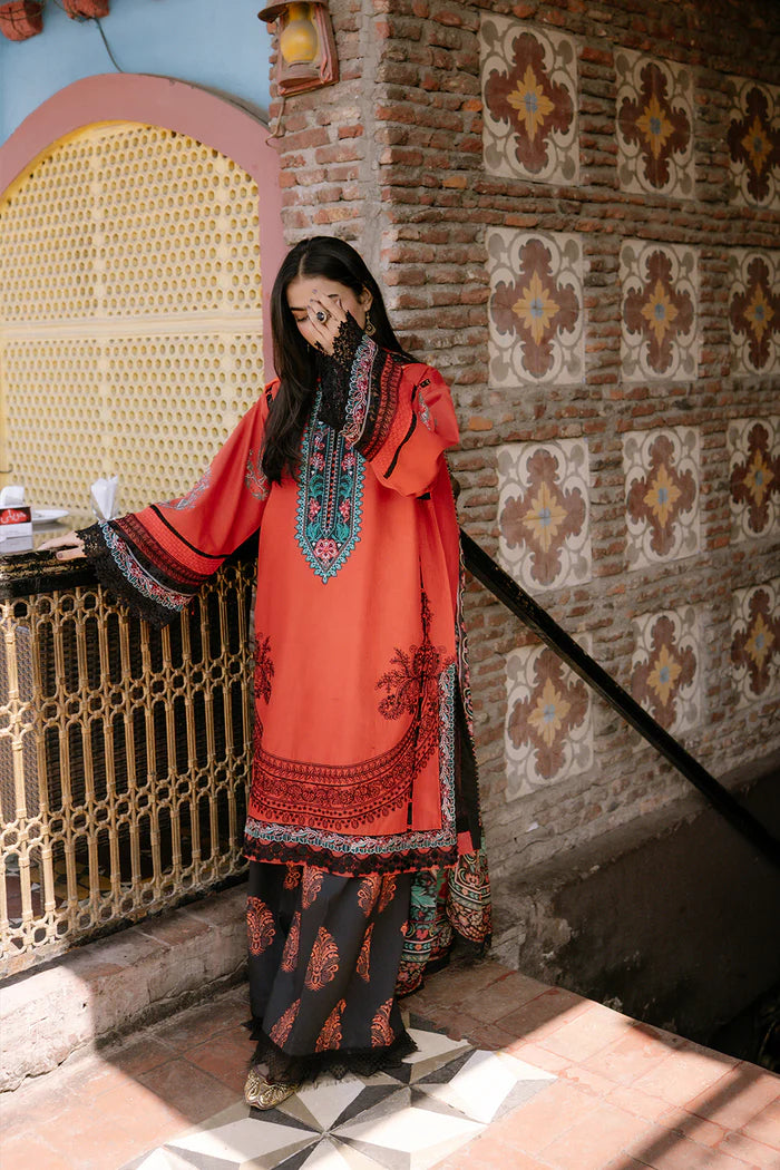 NAZLI-B-SRL25-06 | Saira Rizwan | Laanem summer Lawn 2025
