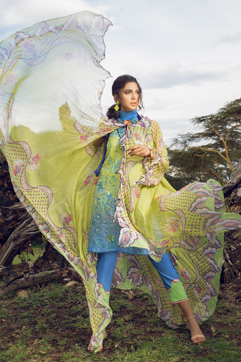 Weeping Willow - HML21-07 | Mushq Hemline Lawn 