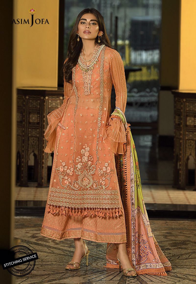AJL-07A | Asim Jofa | Luxury Lawn Collection 2020