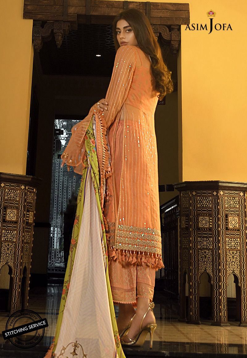 AJL-07A | Asim Jofa | Luxury Lawn Collection 2020